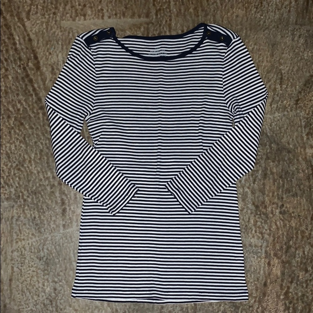 J Crew 3/4 Sleeve Top Like New
